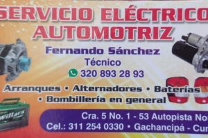 Servicio eléctrico automotriz Fernando Sánchez