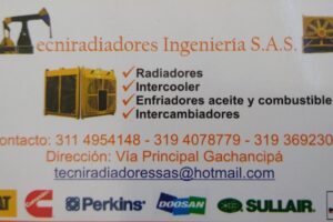 Tecniradiadores ingeniería SAS