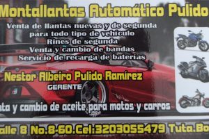 Montallantas automático pulido