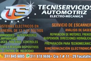 Tecniservicios automotriz electro-mecánica