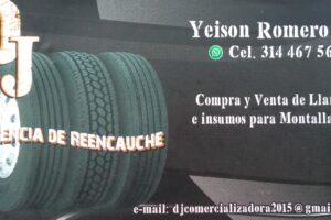 DJ agencia de reencauche y comercializadora de llantas