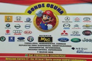 Taller y Almacén de repuestos dónde Mario Osuna