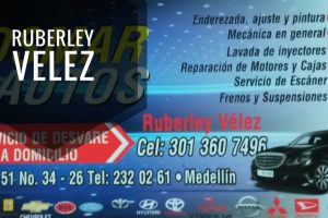 TALLER AUTOMOTRIZ RUBERLEY VELEZ