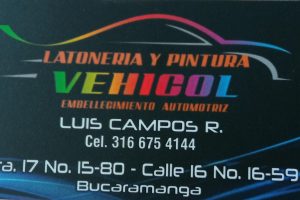 Taller de latonería y pintura Vehicol