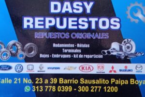 Dasy repuestos autopartes paipa