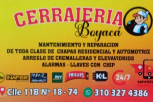 Cerrajeria Boyacá